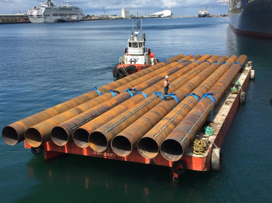 打桩用螺旋钢管