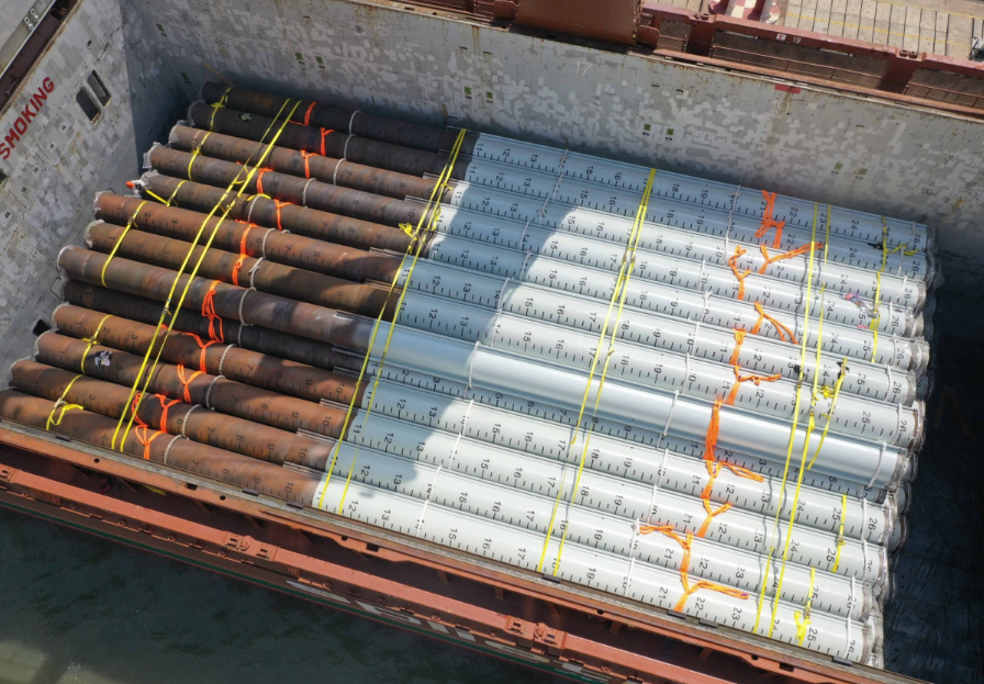 打桩用螺旋钢管