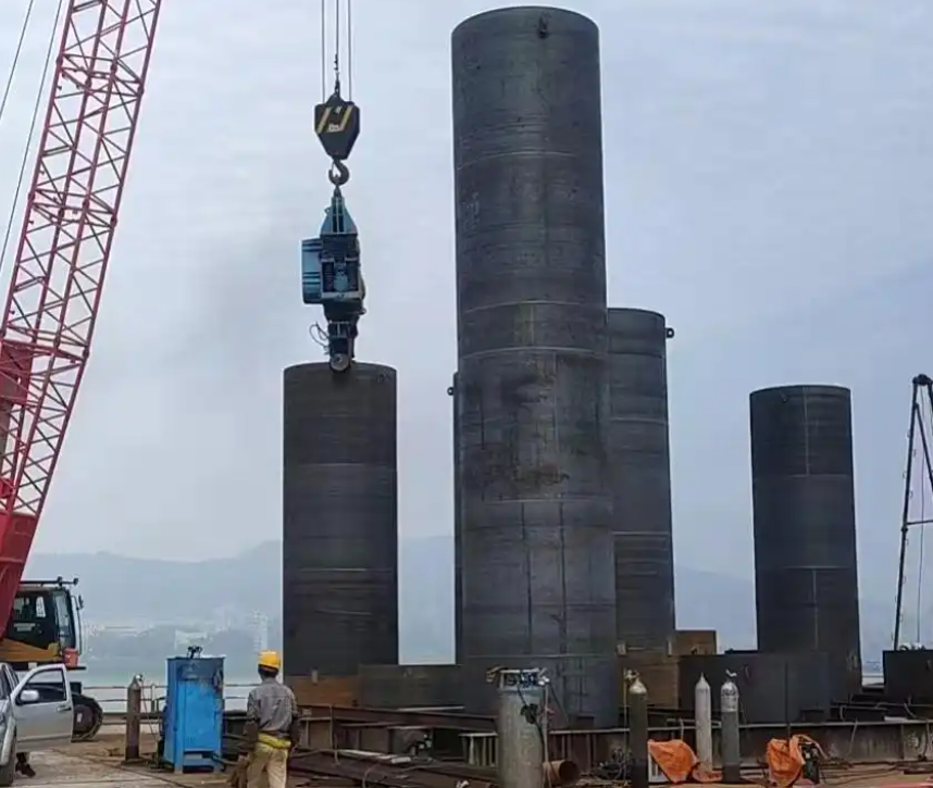 桥梁打桩用螺旋钢管