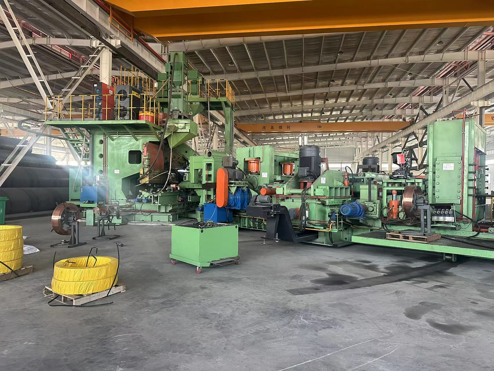 螺旋钢管加工设备